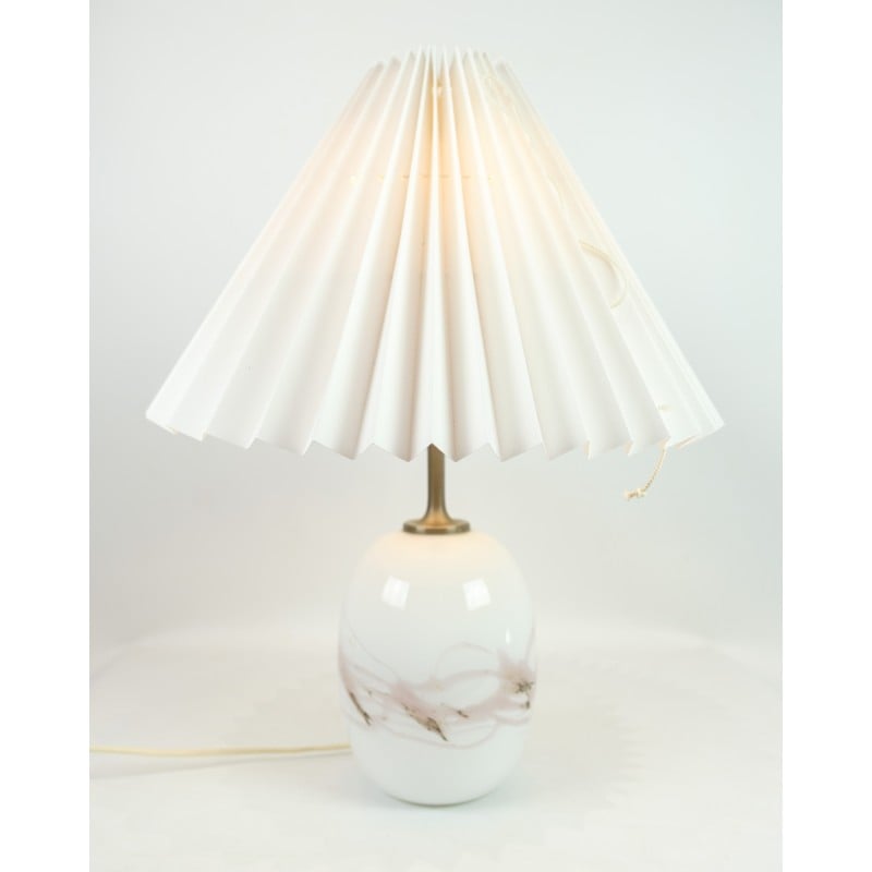 Vintage table lamp Holmegaard model Sakura by Michael Bang