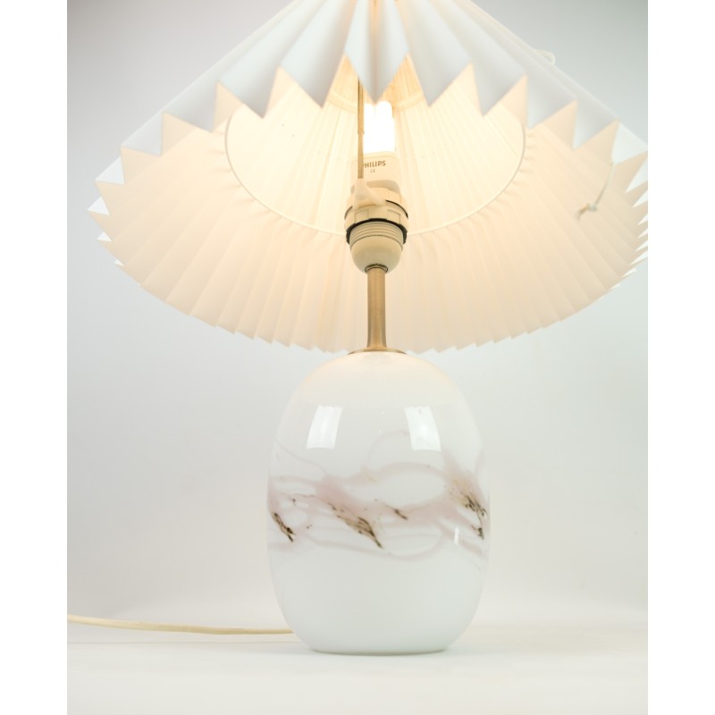 Vintage tischlampe Holmegaard modell Sakura von Michael Bang