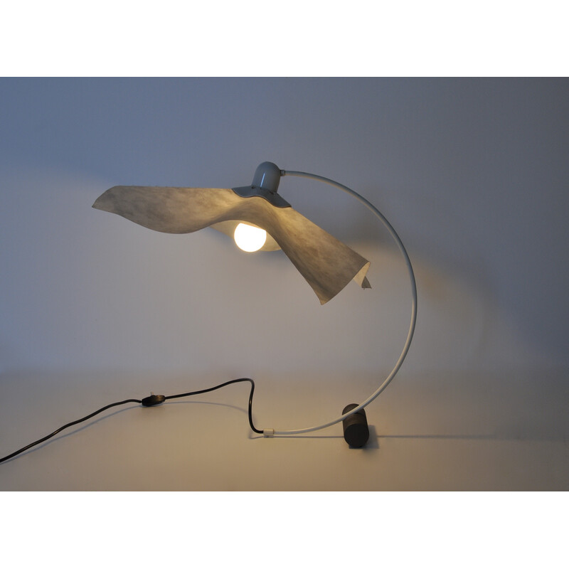 Lampada da tavolo vintage Area Curvea di Mario Bellini per Artemide, 1970