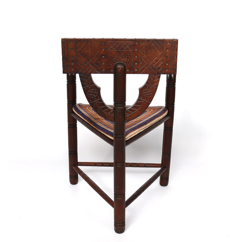 Traditioneller schwedischer Vintage-Stuhl "Munkstol".
