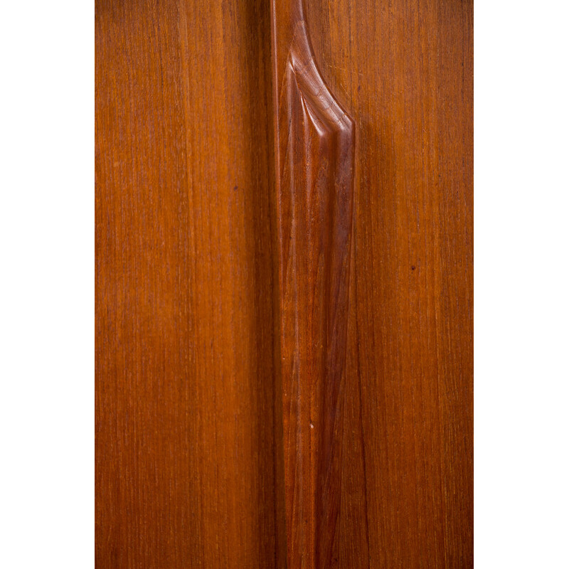 Vintage Danish teak enfilade de Gunni Omman para Axel Christensen Odder, 1960