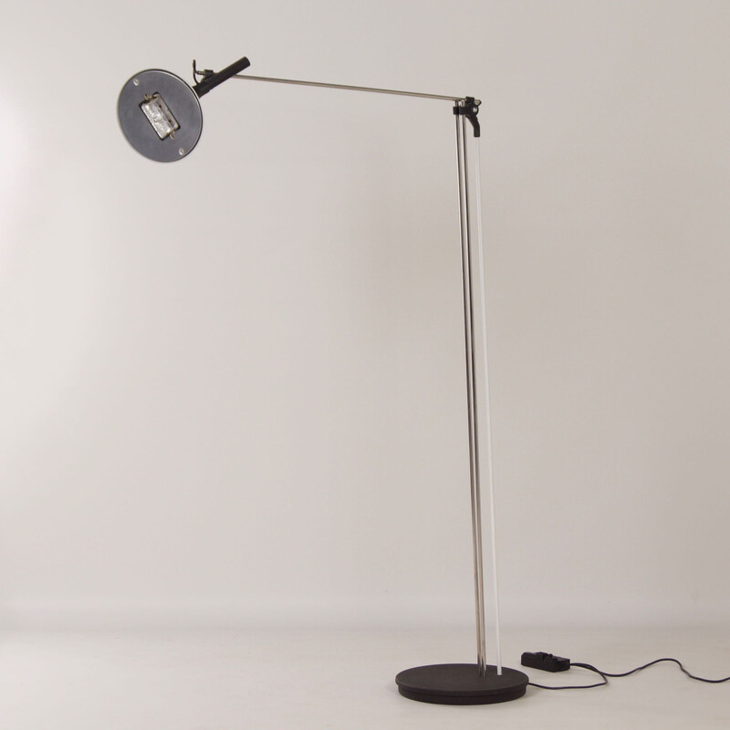 Vintage floor lamp Lyda by S. Asahara and Y. Kimura for Luci, Italy 1980s