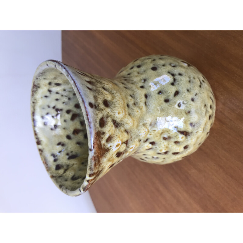 Jarrón de cerámica vintage de Félix Céram para Vallauris