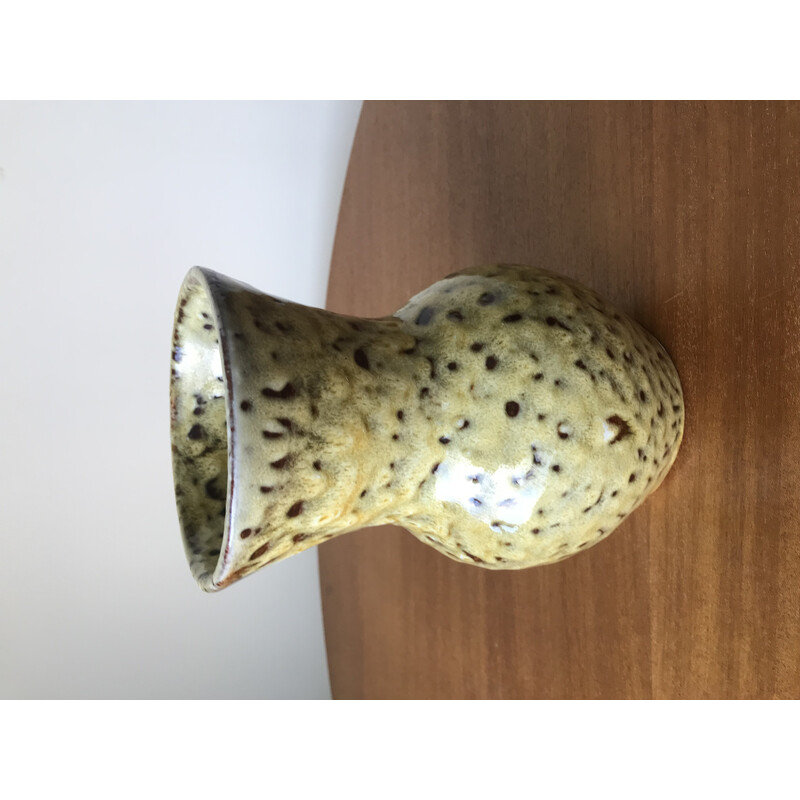 Vintage ceramic vase by Félix Céram for Vallauris