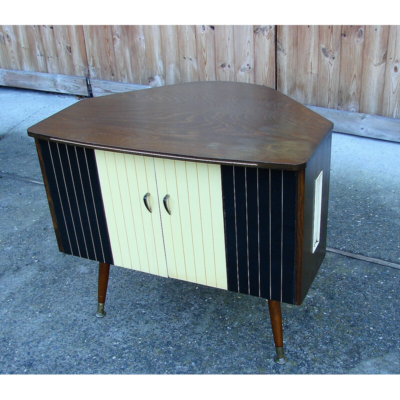 Mueble bar esquinero vintage, años 60