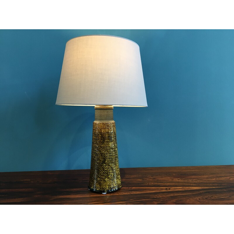 Stoneware table lamp by Nils Kähler - 1960s