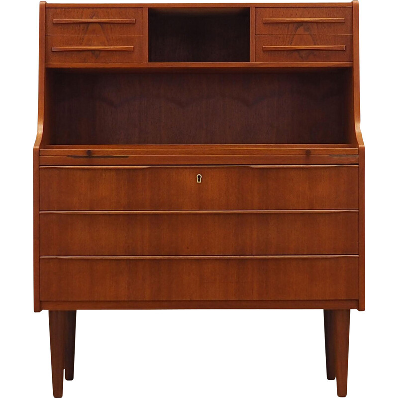 Segreteria vintage in teak, Danimarca, anni '70