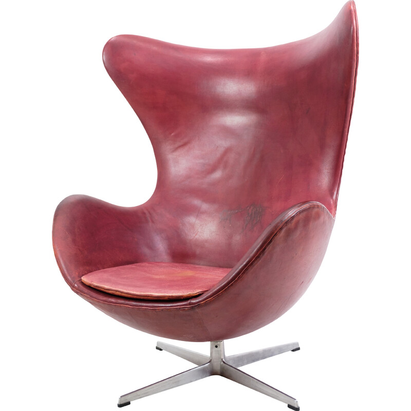 Poltrona vintage modello 3316 di Arne Jacobsen per Fritz Hansen, 1963