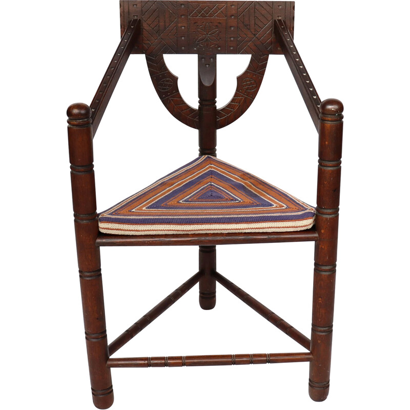 "Munkstol" traditional Swedish vintage chair