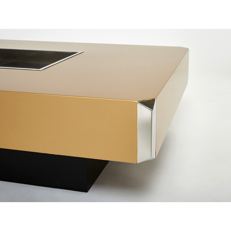 Table basse vintage Mario Sabot, 1970