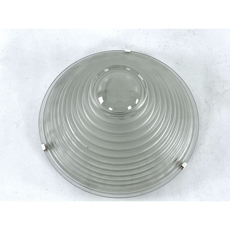 Vintage ceiling lamp by Angelo Mangiarotti for Artemide, Italy 1970s