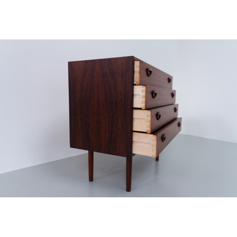 Vintage Danish rosewood chest of drawers by Kai Kristiansen for Fm Møbelfabrik, 1961