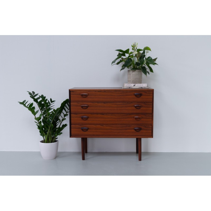 Vintage Danish rosewood chest of drawers by Kai Kristiansen for Fm Møbelfabrik, 1961