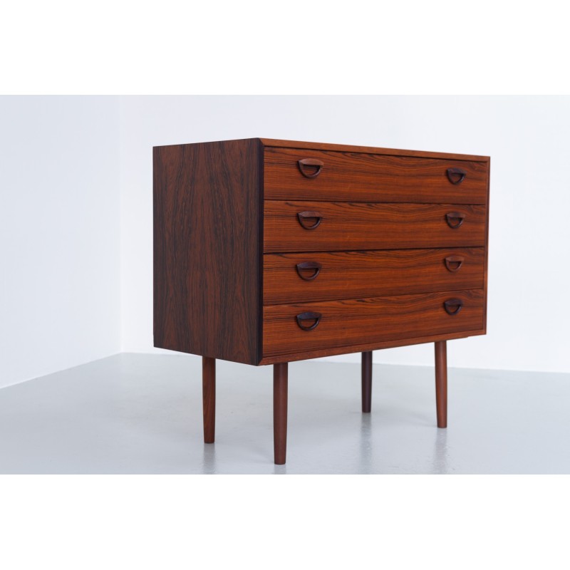 Vintage Danish rosewood chest of drawers by Kai Kristiansen for Fm Møbelfabrik, 1961
