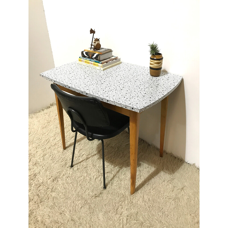 Vintage formica side table  - 1950s