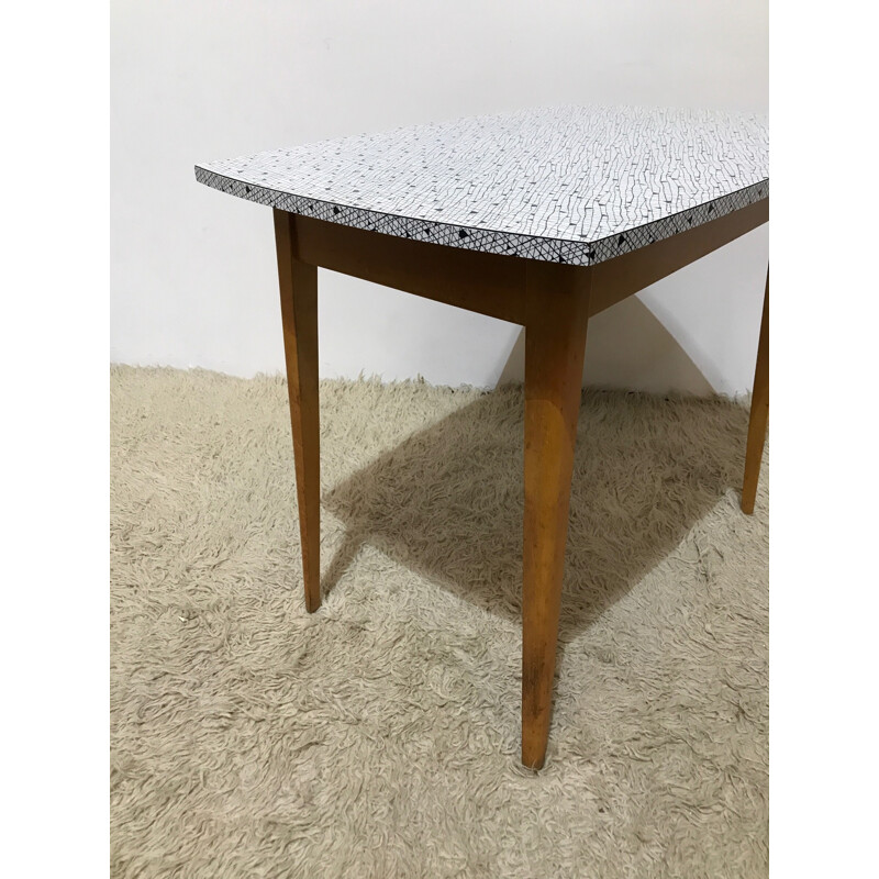 Vintage formica side table  - 1950s