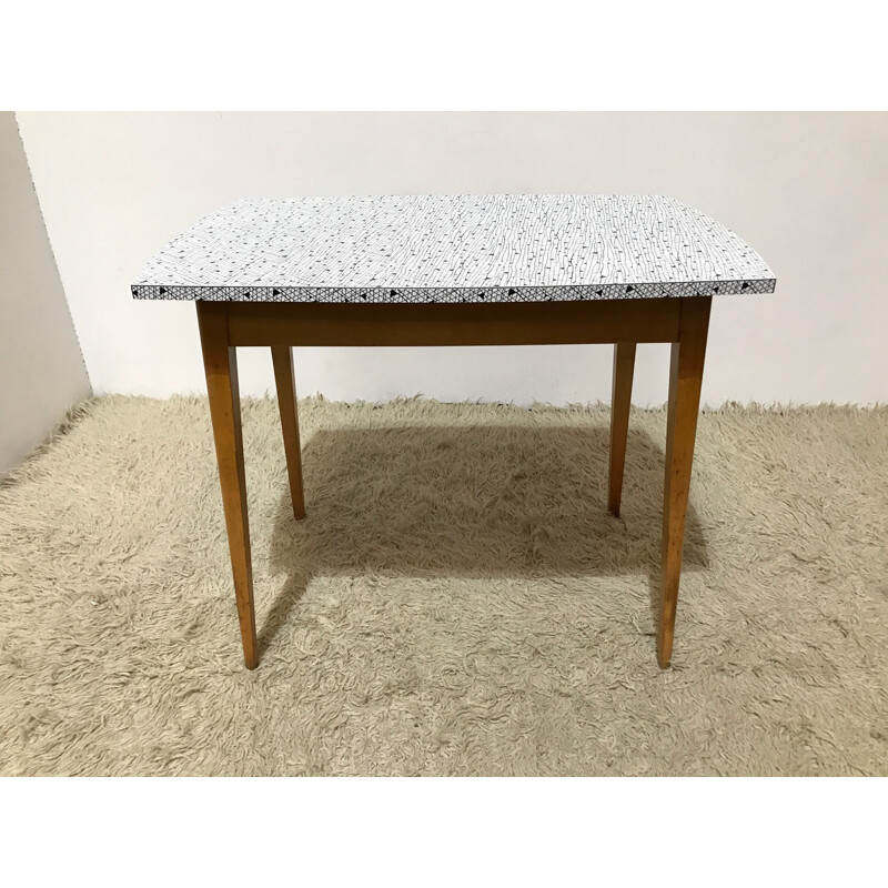 Vintage formica side table  - 1950s