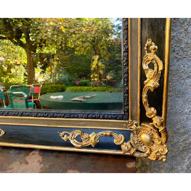 Vintage gold mirror