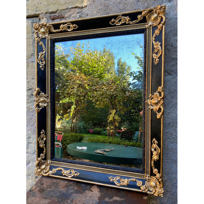 Vintage gold mirror