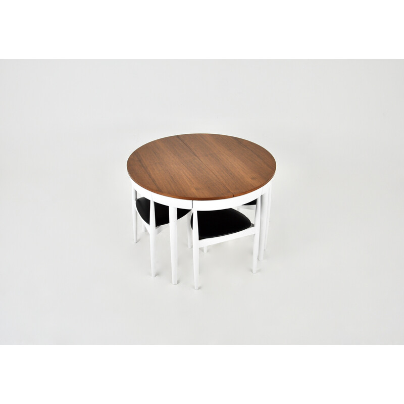 Juego de comedor vintage de Hans Olsen para Frem Røjle, 1960