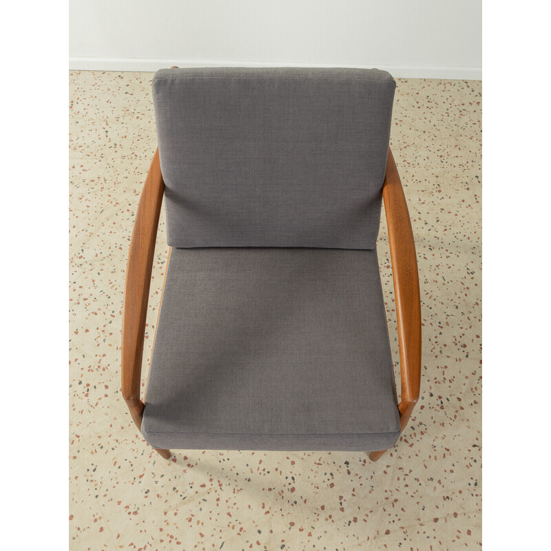 Vintage Paper Knife armchair by Kai Kristiansen for Magnus Olesen, Denmark 1950s