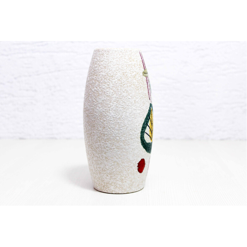 Vase vintage en céramique par Scheurich, Allemagne 1960