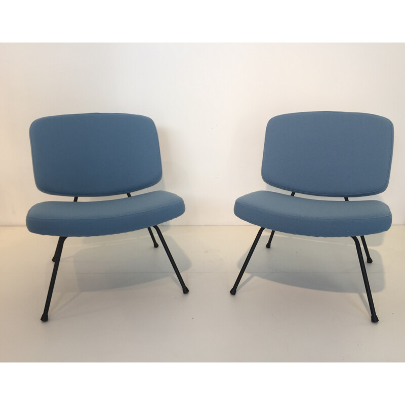 Pair of "CM190" easy chairs by Pierre Paulin - 1950s