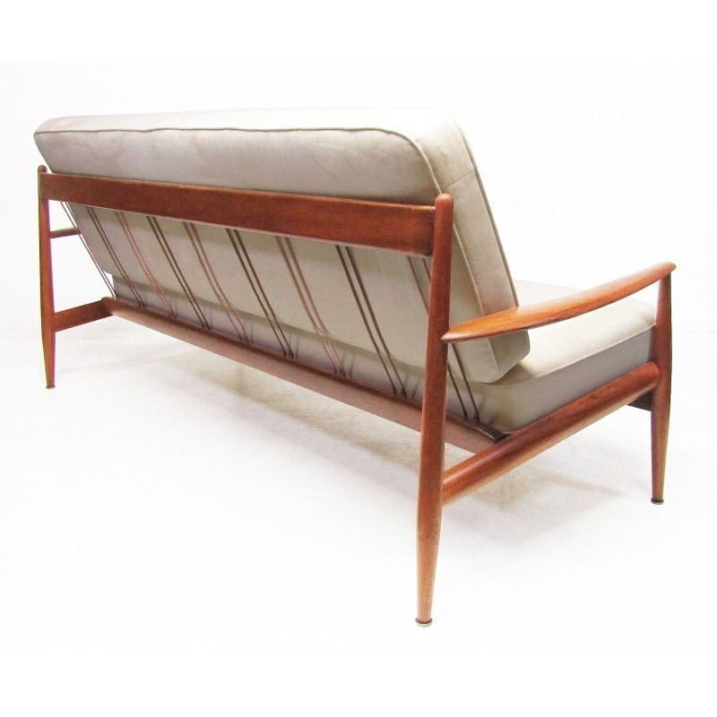 Vintage teak sofa by Grete Jalk for France and Daverkosen, Denmark 1950