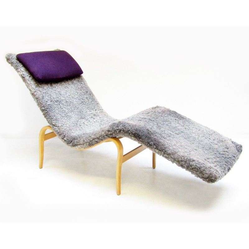 Cadeira Vintage lounge por Bruno Mathsson para a Mathsson International, década de 1970