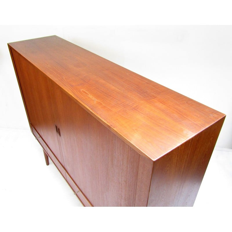 Vintage teak highboard by Arne Vodder for Sibast, Denmark 1960