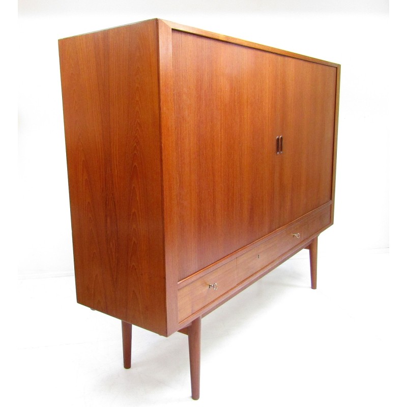 Vintage Highboard aus Teakholz von Arne Vodder für Sibast, Dänemark 1960