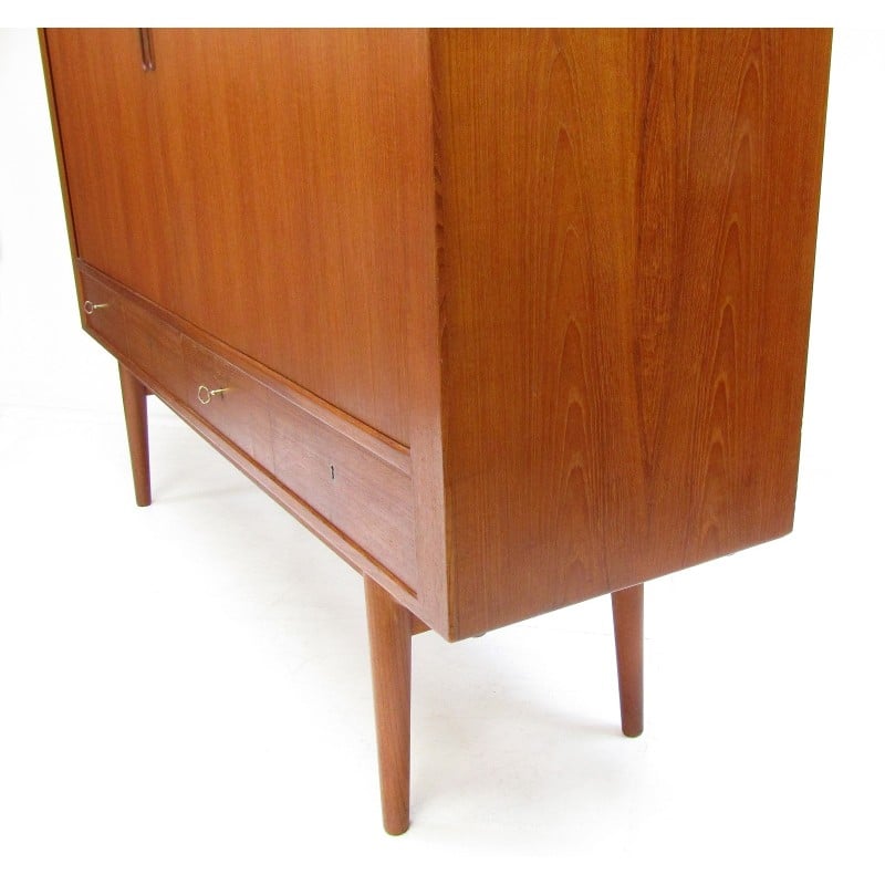 Teca Vintage highboard por Arne Vodder para Sibast, Dinamarca 1960