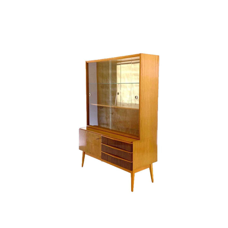 Vintage display cabinet by Bohumil Landsman for Jitona, Czechoslovakia 1970