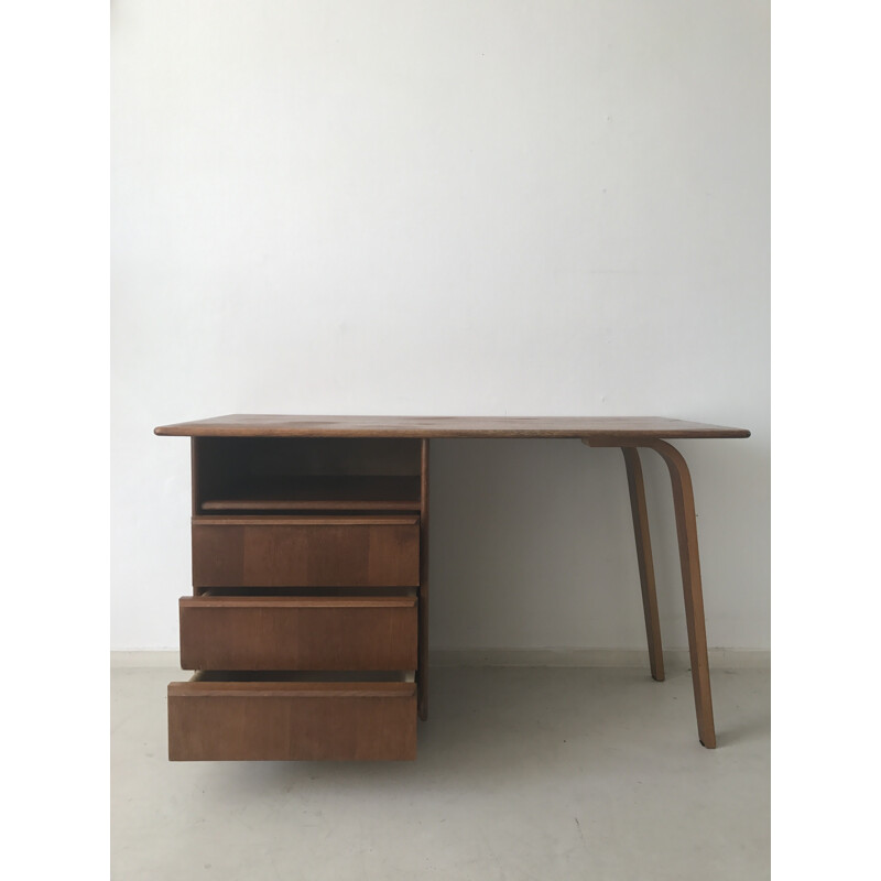 Cees Braakman for Pastoe EE02 Desk in Oak - 1940s