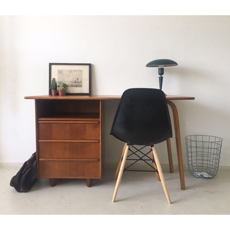 Cees Braakman for Pastoe EE02 Desk in Oak - 1940s