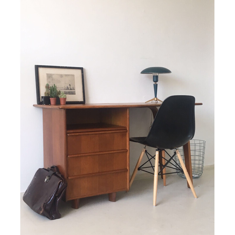 Cees Braakman for Pastoe EE02 Desk in Oak - 1940s