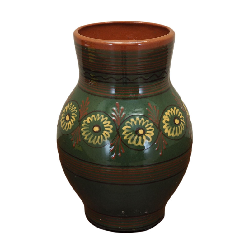 Vintage ceramic vase, Denmark 1970