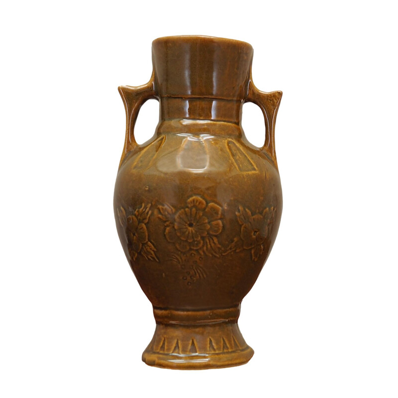 Vintage ceramic vase, Denmark 1960