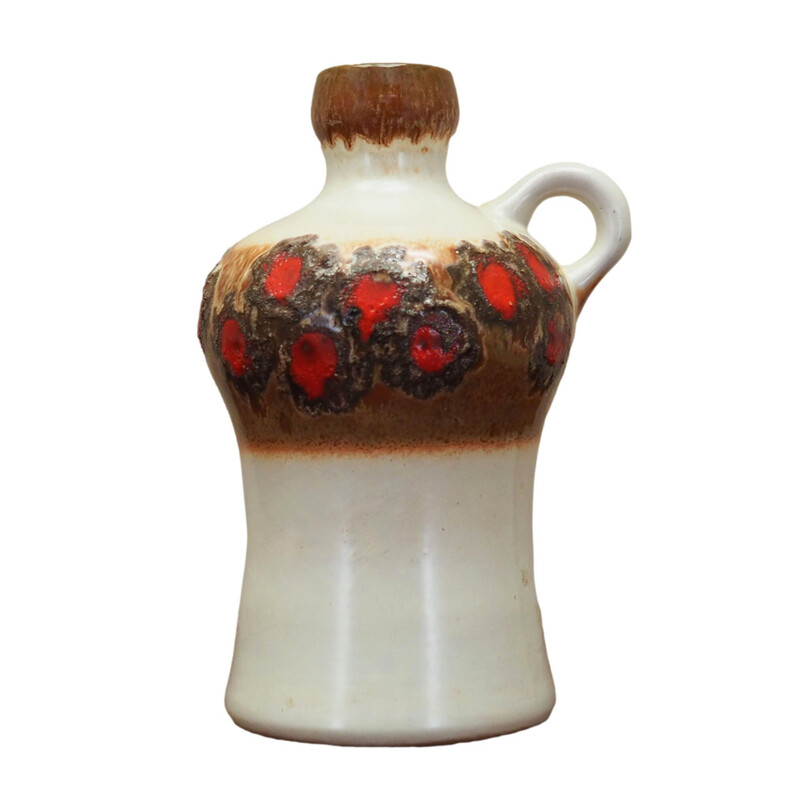 Vintage ceramic jug for Strehl, Denmark 1970