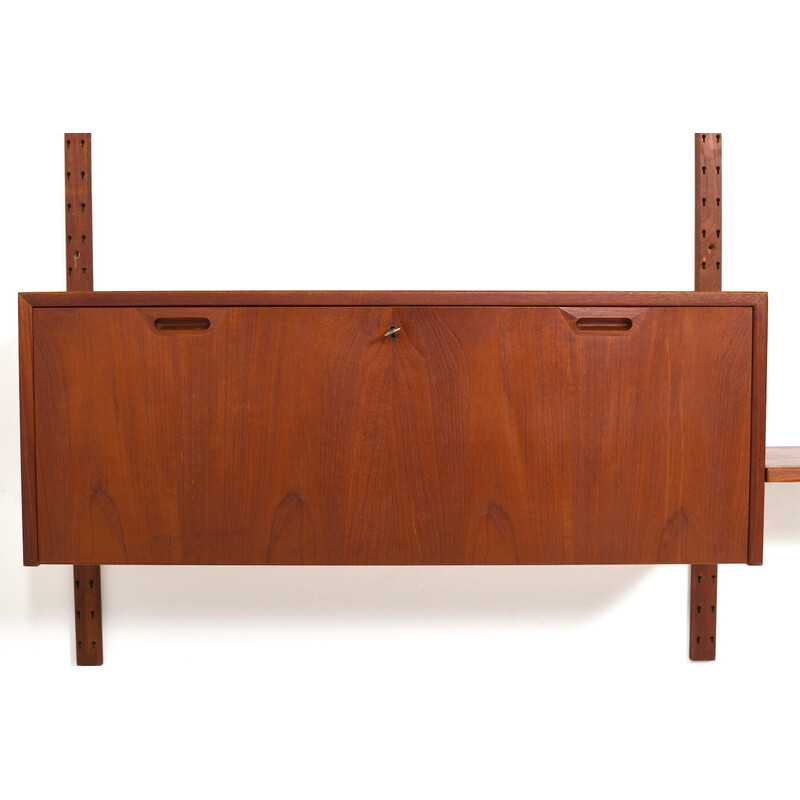 Vintage teak shelving system by Sven Ellekær for Albert Hansen, Denmark 1960