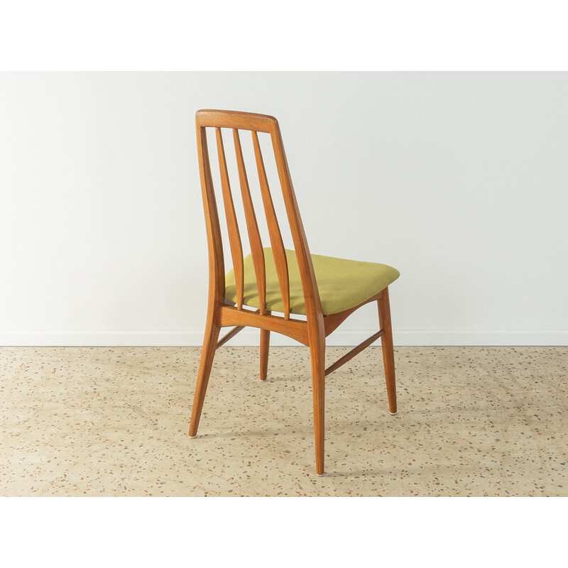 Set of 4 vintage teak "Eva" chairs by Niels Koefoed for Koefoeds Hornslet, Denmark 1960