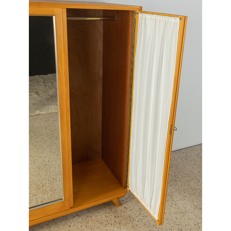 Vintage cabinet in ashwood veneer with two doors, Germany 1950s