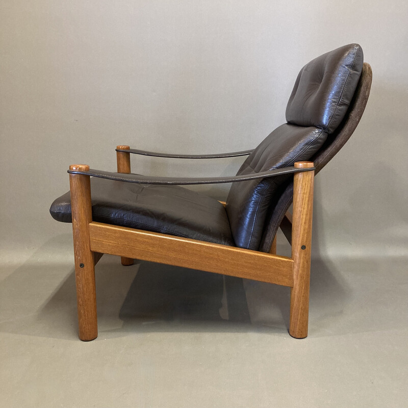 Cadeira de braços escandinavo vintage "Soren Nissen", 1960