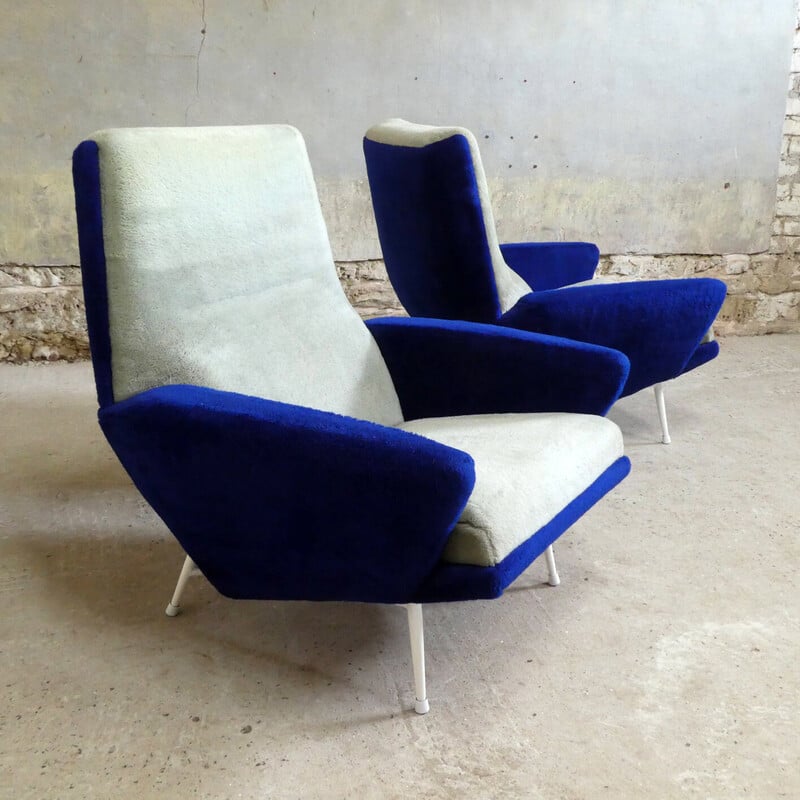 Ein Paar Vintage-Sessel von Guy Besnard, 1960