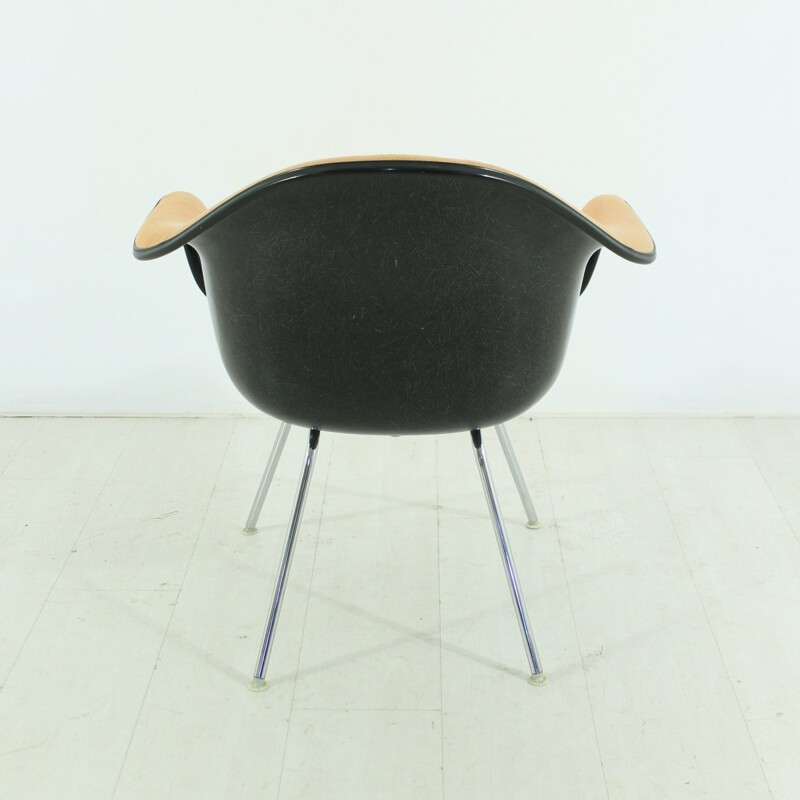 Vintage terracotta easy chair by Eames for Herman Miller - 1960s