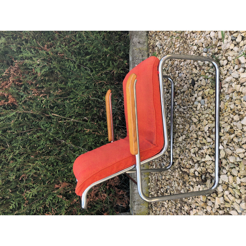 Vintage B35 fauteuils van Marcel Breur voor Knoll, 1960-1970