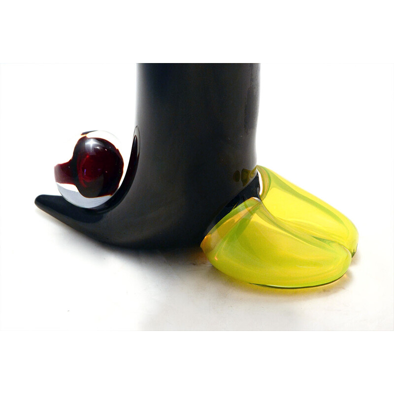 Vintage Murano glass toucan by Carlo Moretti, 1960s