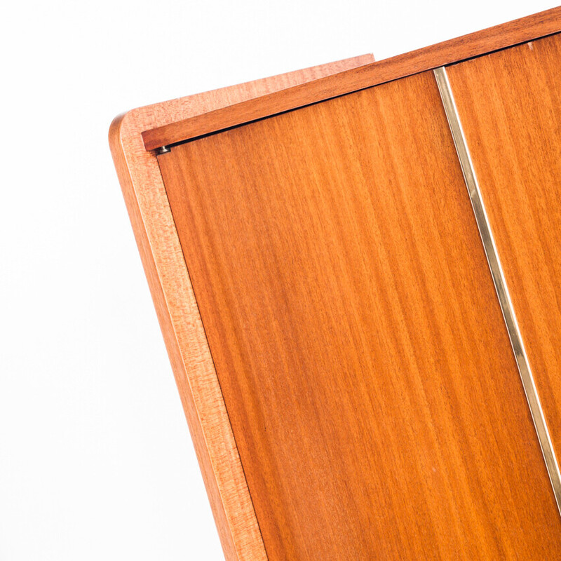 Vintage two-door cabinet with shelves, France 1960