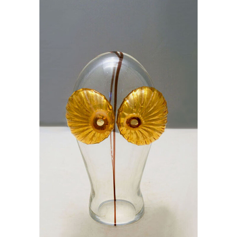 Vintage Murano glass owl sculpture by Carlo Moretti, 1960s