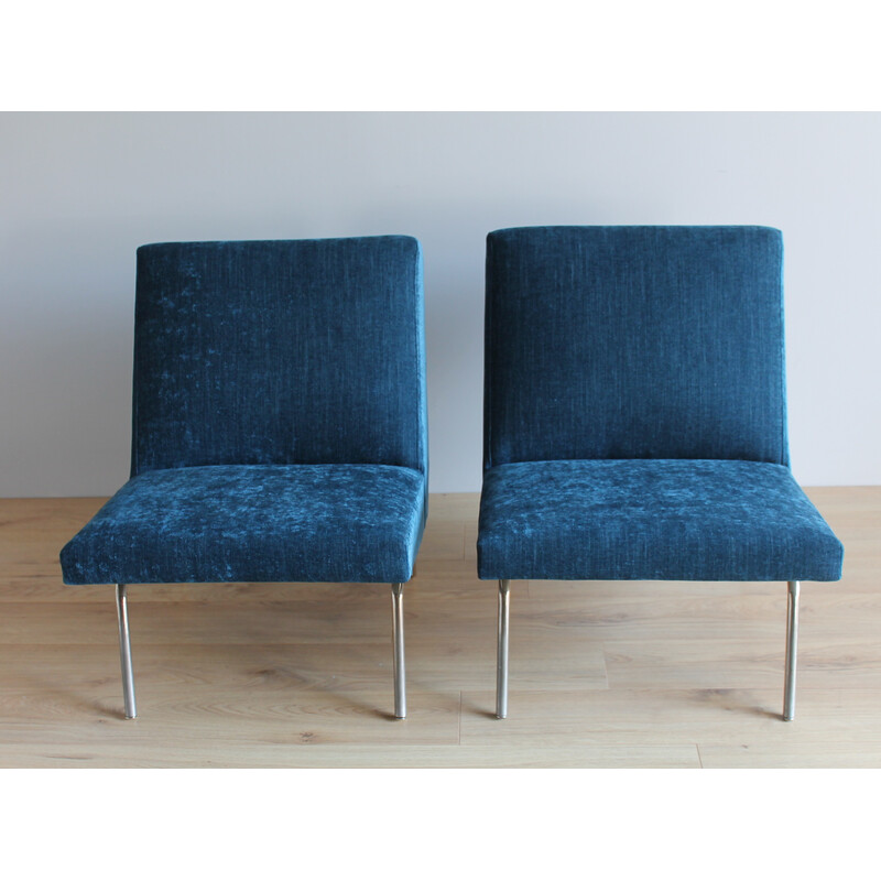 Pair of vintage armchairs by Joseph André Motte, 1960